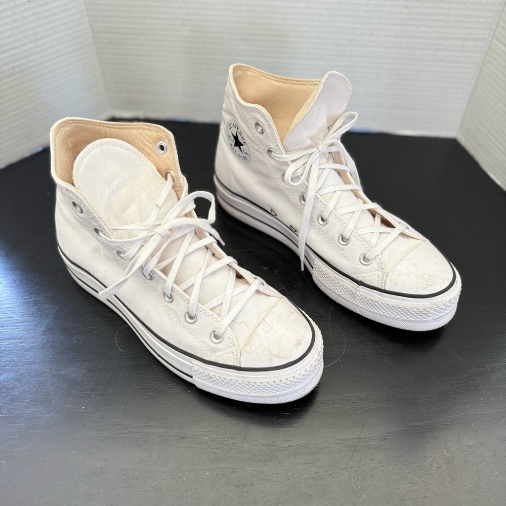 Converse All Star White High-Top Sneakers